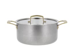 Pillivuyt Gourmet Gryta med glaslock Stål
