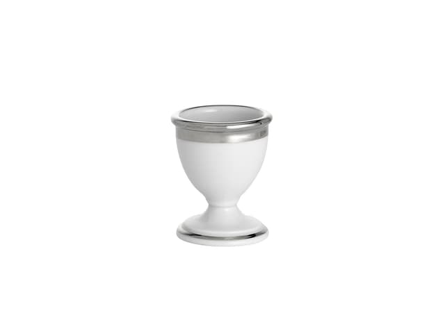 Pillivuyt Bistro Æggebæger 5 cm 4 cl Hvid/Platin