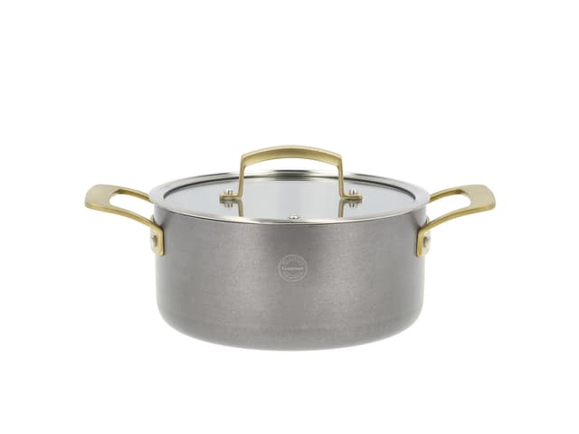Pillivuyt Gourmet Gryta med glaslock Stål