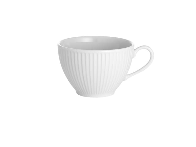 Pillivuyt Plissé Kop Dia 9,8 cm 29 cl Hvid