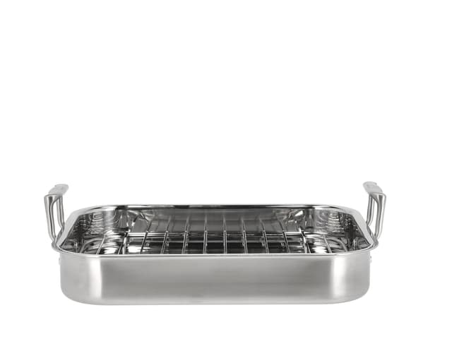 Pillivuyt Gourmet Langpanne m/rist Stål