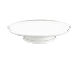 Pillivuyt Serie Originale Kagefad på fod Dia 30 cm Hvid