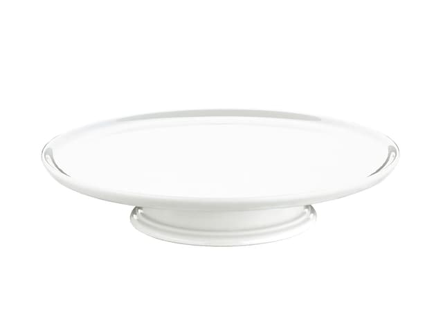 Pillivuyt Serie Originale Kagefad på fod Dia 30 cm Hvid