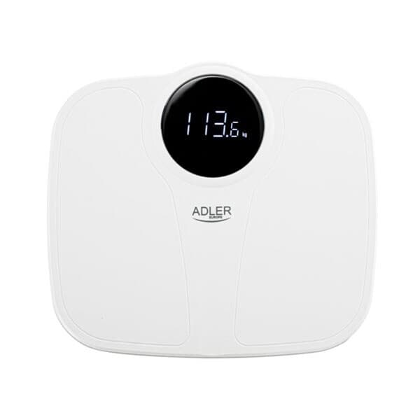 Adler badrumsvåg 180kg - vit