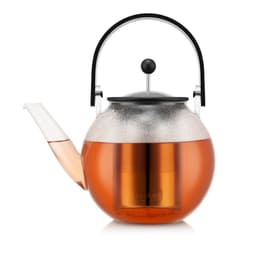 Bodum Teepuristin jossa suodatin ruostumatonta terästä ja bambukahva ASSAM 1.5 L