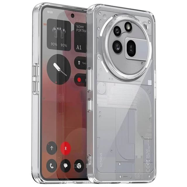 TPU+Acrylic cover Nothing Phone 3a Pro - Clear