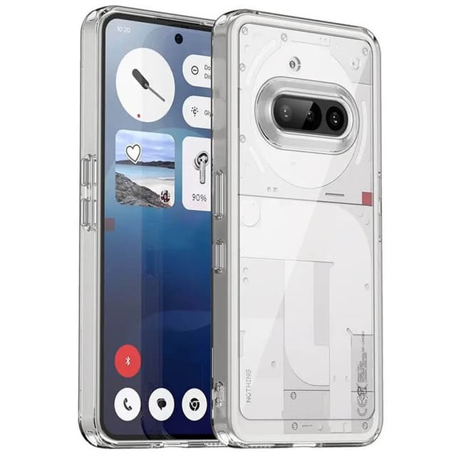 TPU+Acrylic skal Nothing Phone 3a - Clear