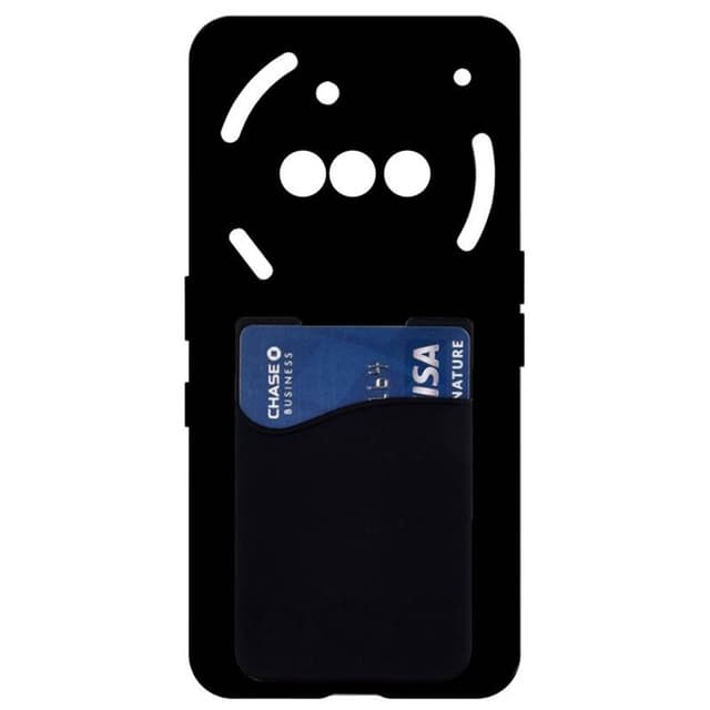 Silikone cover med kortholder Nothing Phone 3a - Sort