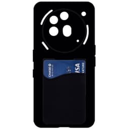 Silikone cover med kortholder Nothing Phone 3a Pro - Sort
