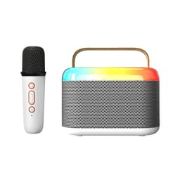 Trådløs karaoke mikrofon med Bluetooth-højttaler