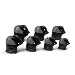 Anti-bite og anti-bjeffende hundekurv - pustende og justerbar kjæledyrmaske - svart - tillater drikking og spising - spesiell for hundetreningsøkter 6