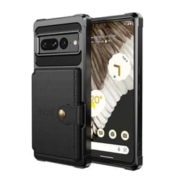 Google Pixel 7 Pro-deksel, Beskyttende Lommebokdeksel med Kortholder