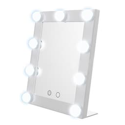 Sminkspegel med LED-lampor och touchkontroll
