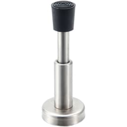 Hydrauliskt dörrstopp med eller utan borrning Silver 15 cm