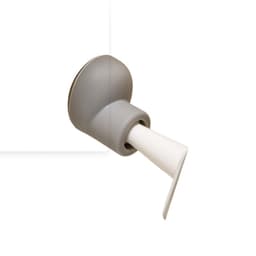 Äänetön oven pysäytin: Suojaa seiniä ja vähennä melua kotona Valkoinen + harmaa