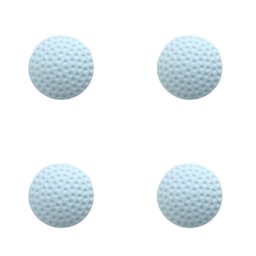 4 stk dørhåndtag Crash Pad, golfbold formet gummi dørprop Blå