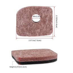 Luftfilter erstatningssett - Kompatibelt med SH56 & BG86