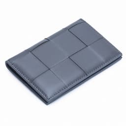 Luksuriøst passholder i saueskinn - RFID-blokkerende reiseveske Grå