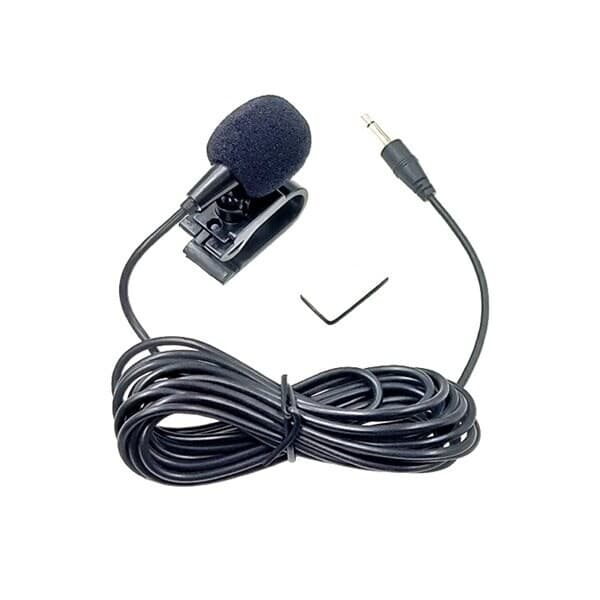 Mono-mikrofon med klips og 3,5 mm plugg - 3 meter kabel
