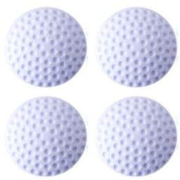 Dørstoppere formet som golfballer, 4-pakning Lilla