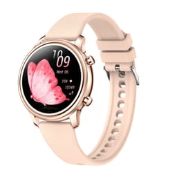 Älykello, jossa on aktiivisuusrannekkeet ja edistynyt terveyden seuranta Vaaleanpunainen