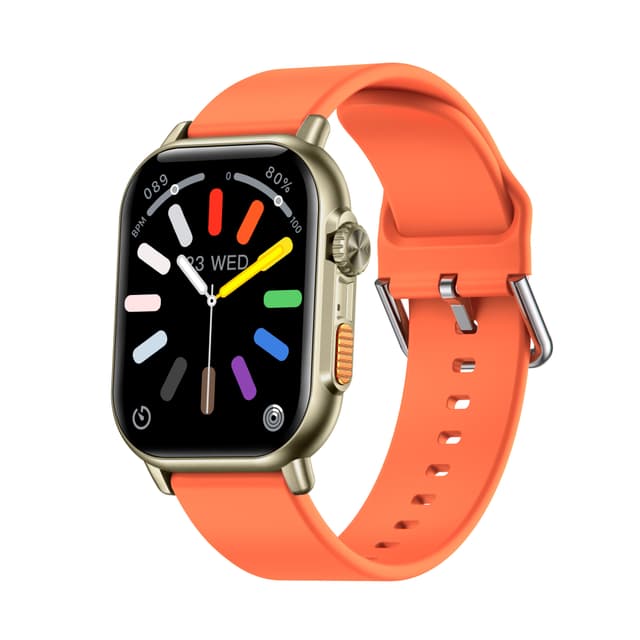 Smartwatch med multisportstilstand og sundhedsstyring Champagne