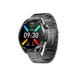 Älykello, jossa EKG, sykemittari, kuntoseurantalaite ja useita urheilutiloja Musta kolmen helmen hihna