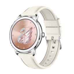 Smartwatch syke-, verenpaine- ja veren happisaturaatiomittarilla Hopea