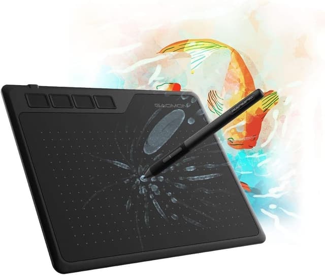 Digitalt Ritbord 16,5x10cm med penna Windows Mac Android Chrome