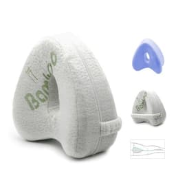 Ortopedisk benkudde med memory foam för bekväm sidoliggande sömn