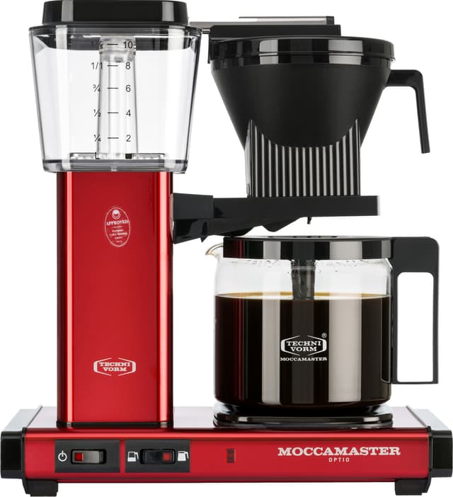Moccamaster Optio kaffemaskine MOC53914 (red metallic)