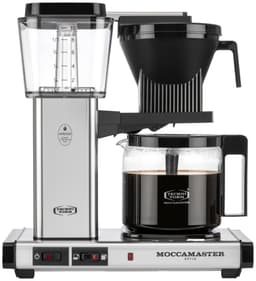 Moccamaster Optio kahvinkeitin 53917 (kiillotettu hopea)