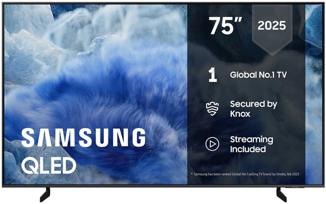 Samsung 75” Q8F 4K QLED älytelevisio (2025)