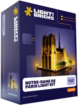 Light My BricksNotre-Dame de Paris belysningsset