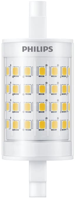 Philips LED pære 7W R7S (gjennomsiktig)