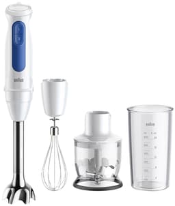 Braun MultiQuick 3 håndmikser MQ30.202.MWH (hvit/blå)