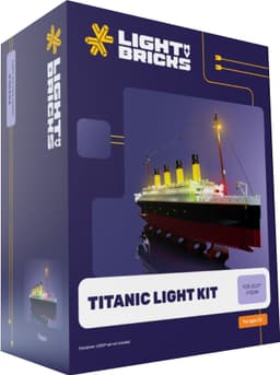 Light My Bricks Titanic valosarja 10294