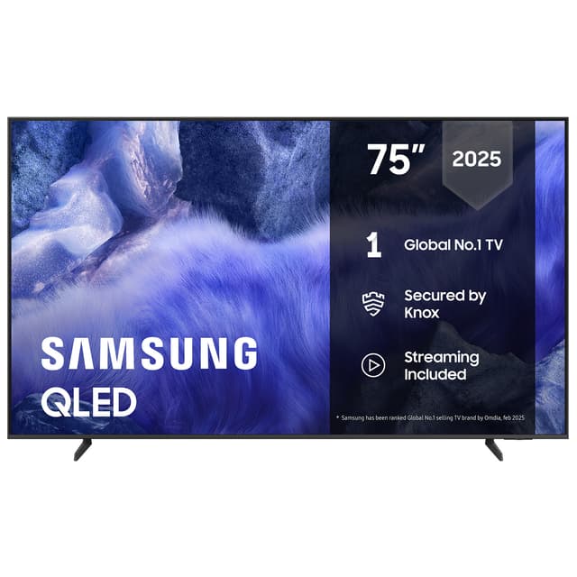 Samsung 75” QEF1 4K QLED älytelevisio (2025)