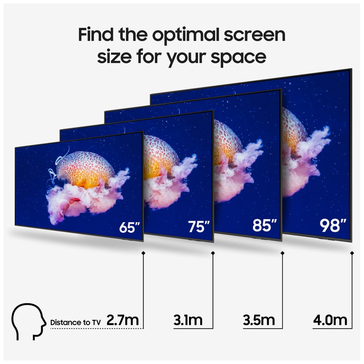 Samsung 50” QEF1 4K QLED Smart-TV (2025) - Elkjøp