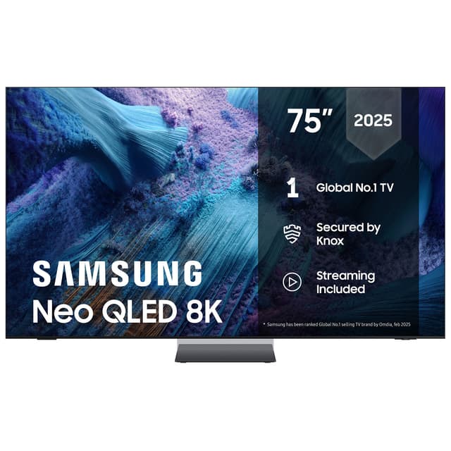 Samsung 75" QN990F 8K MiniLED Smart TV (2025)