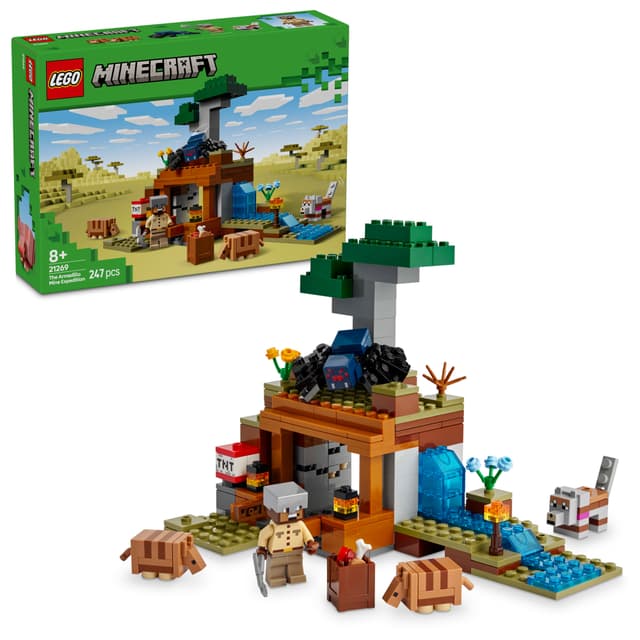 LEGO Minecraft Bæltedyrs-mineekspeditionen 21269