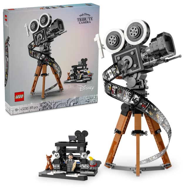LEGO Disney Classic Walt Disneylle omistettu kamera 43230