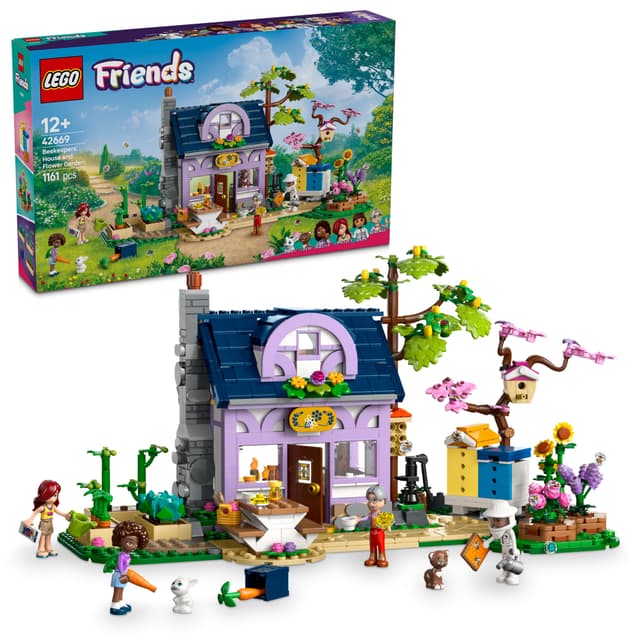 LEGO Friends Biavlerhus og blomsterhave 42669
