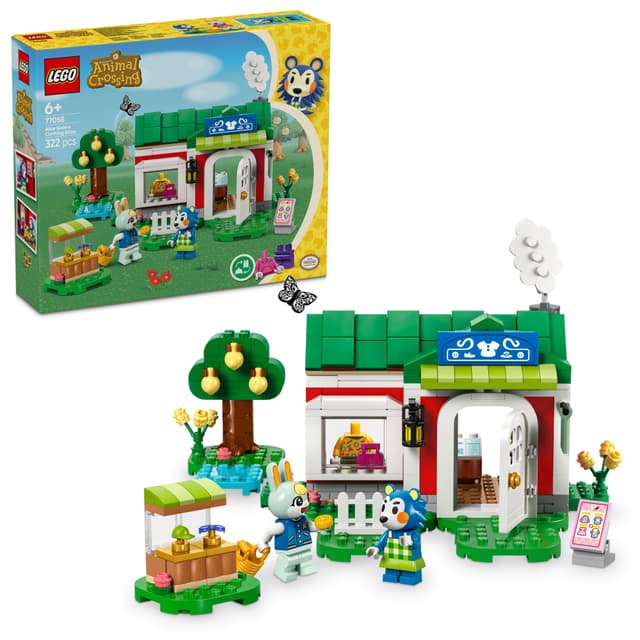 LEGO Animal Crossing Tøjbutikken Able Sisters 77055