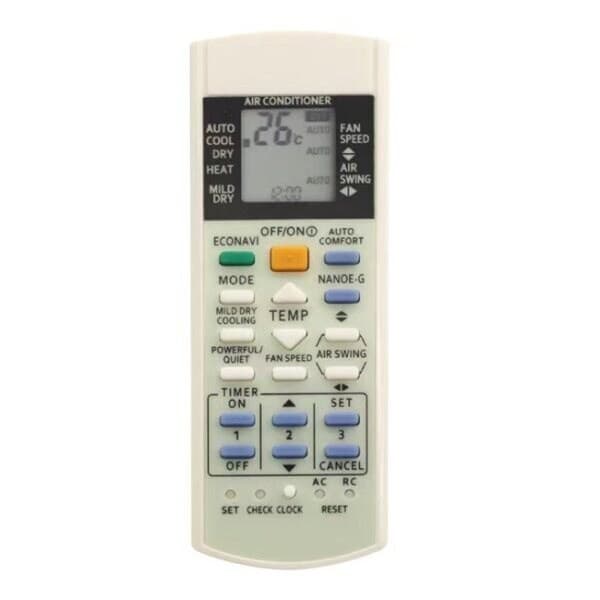 Kaukosäädin Panasonic A75C3300 3208 3706:een