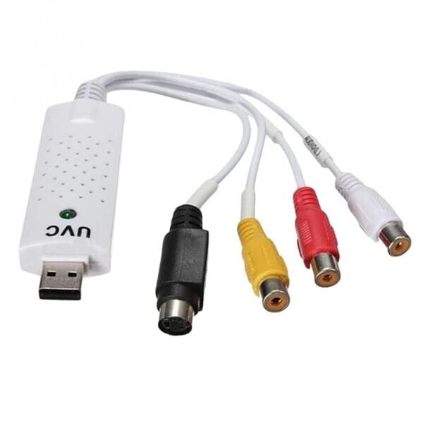 USB 2.0 Video Capture Adapter DC60 - digitaliser VHS til datamaskin eller DVD