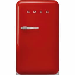 Smeg 50's style kjøleskap med fryser FAB10RRD6 (rød)