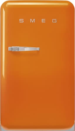 Smeg 50's style kjøleskap med fryser FAB10ROR6 (oransje)