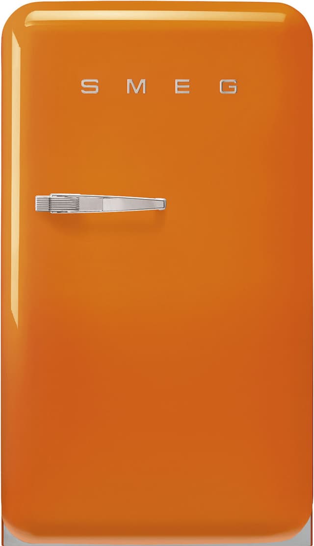Smeg 50's Style Kylskåp med frysfack FAB10ROR6 (orange)