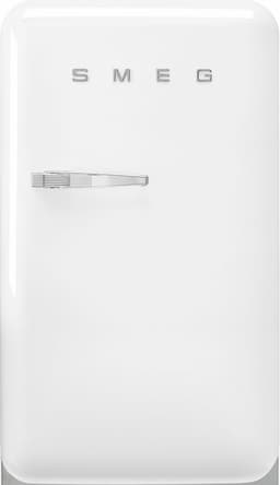 Smeg 50's style kjøleskap med fryser FAB10RWH6 (hvit)
